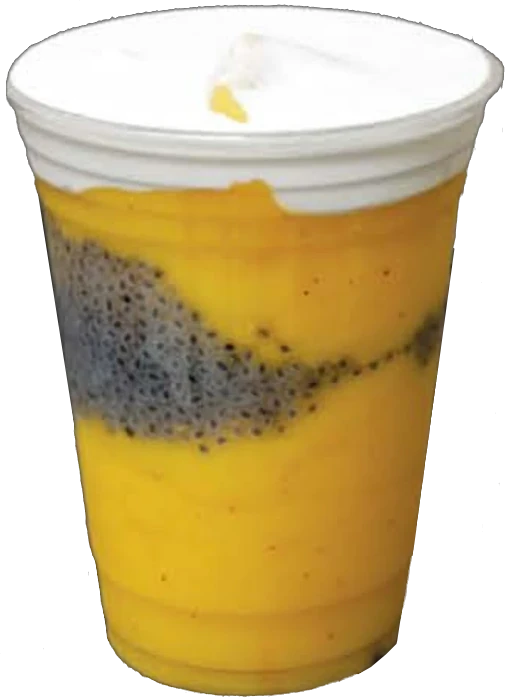 berry peach smoothie