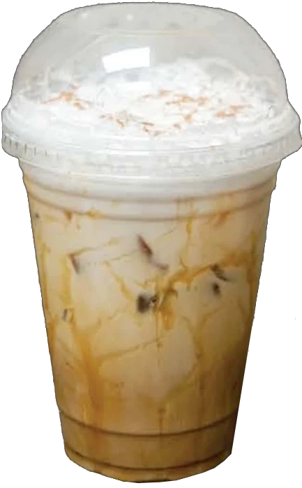 iced caramel latte